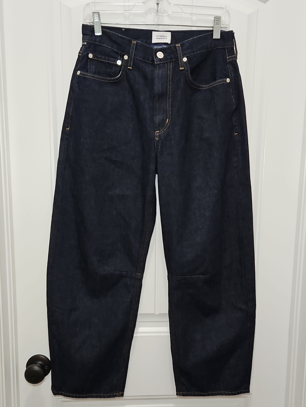 Citizens Of Humanity Miro Relaxed Barrel Leg Jean New Size 27 Women's - Picture 2 of 10